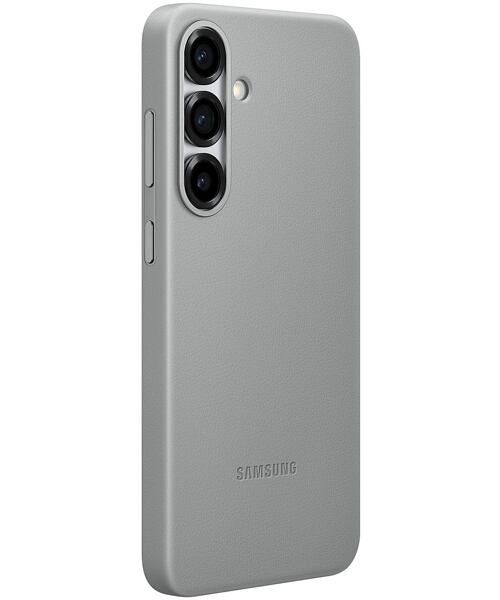 Samsung Ochranný kryt z veganské kůže pro Galaxy S25+ Gray