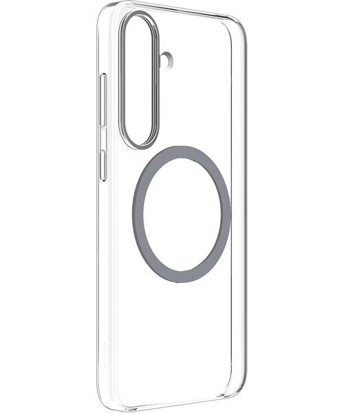 Samsung Průhledný kryt s magnetickým úchytem pro Galaxy S25+ Transparent