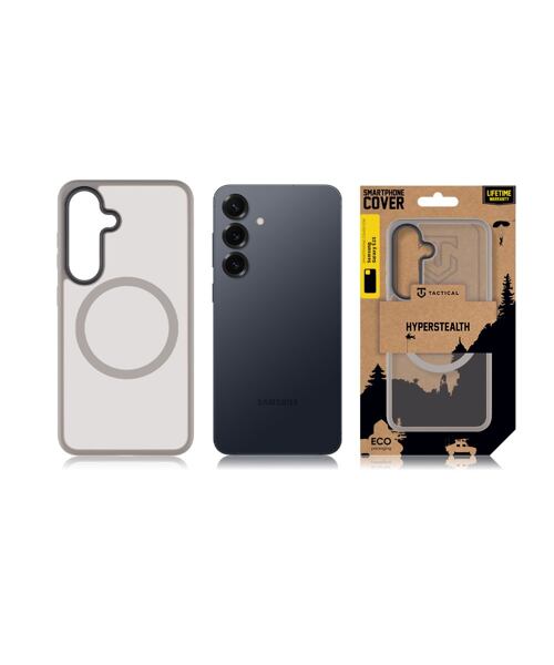 Tactical MagForce Hyperstealth Kryt pro Samsung Galaxy S25 Light Grey