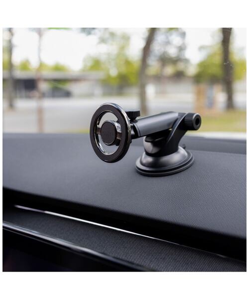 Magnetický kovový držák FIXED MagMount XL s přísavkou na sklo nebo palubní desku s podporou MagSafe,