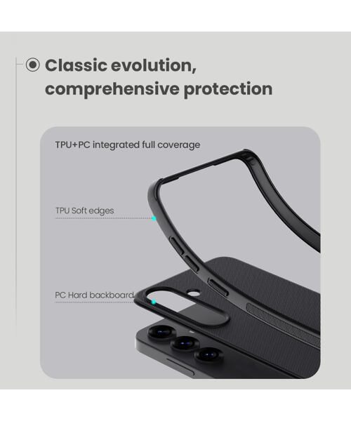 Nillkin Super Frosted PRO Magnetic Zadní Kryt pro Samsung Galaxy S25 Black