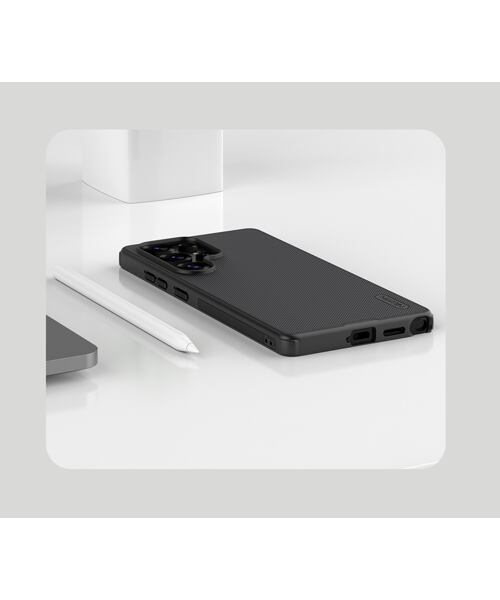 Nillkin Super Frosted PRO Magnetic Zadní Kryt pro Samsung Galaxy S25 Ultra Black