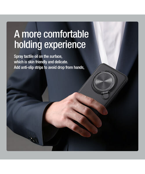 Nillkin CamShield Prop Magnetic Zadní Kryt pro Honor Magic7 Pro Black