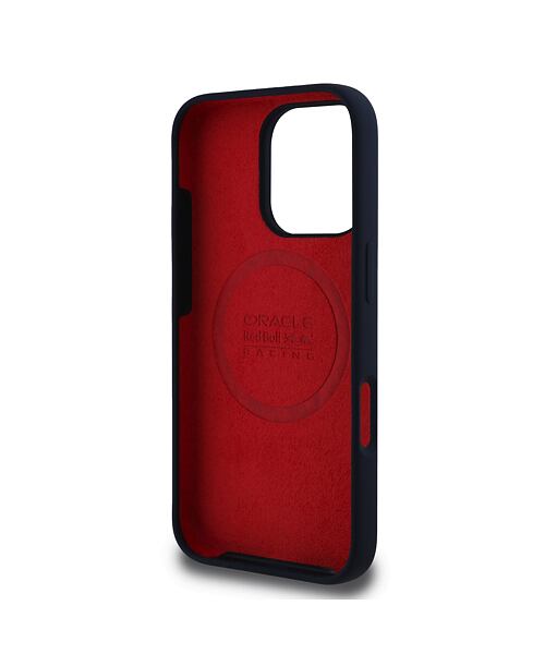 Red Bull Silicone Horizontal Logo MagSafe Zadní Kryt pro iPhone 16 Pro Max Navy