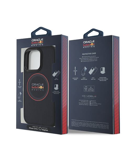 Red Bull PC/TPU Red Ring MagSafe Zadní Kryt pro iPhone 13 Pro Navy