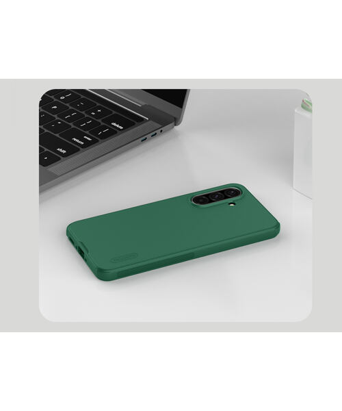 Nillkin Super Frosted PRO Zadní Kryt pro Samsung Galaxy A36 5G Dark Green