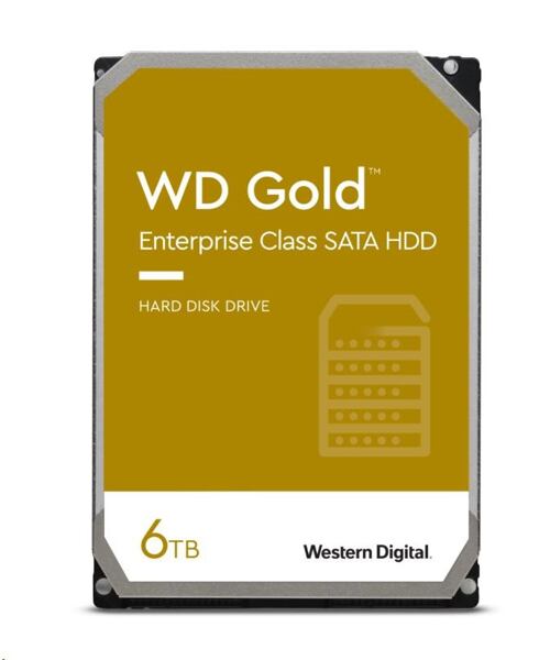 WESTERN DIGITAL HDD 6TB WD6004FRYZ Gold 256MB SATAIII 7200rpm