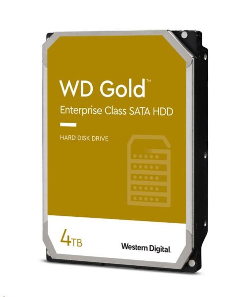 WESTERN DIGITAL HDD 4TB WD4004FRYZ Gold 256MB SATAIII 7200rpm