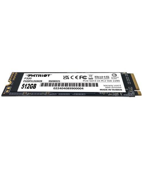 PATRIOT P320/512GB/SSD/M.2 NVMe/5R
