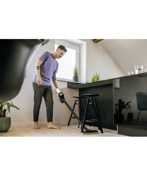Karcher VC 4 Cordless myHome tyčový vysavač, 78 dB, 2 rychlosti provozu, cyklónová technologie, funk