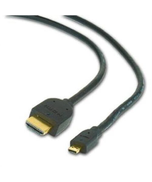 GEMBIRD Kabel HDMI - HDMI Micro 1,8m (v1.3, M/M, stíněný, zlacené kontakty)