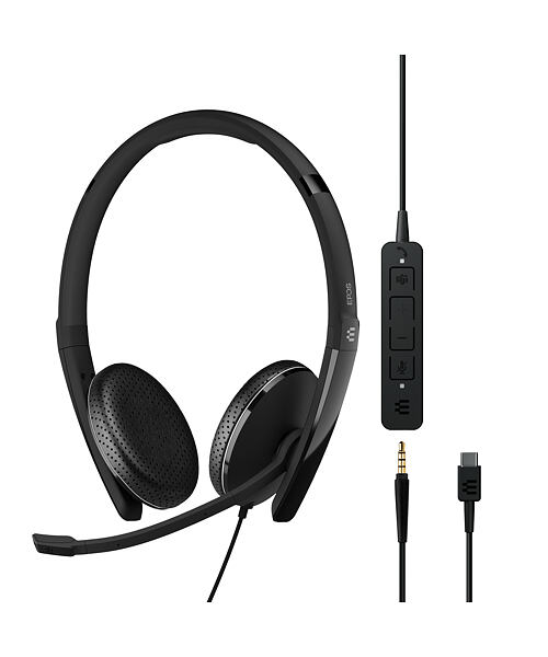 EPOS ADAPT 165T USB-C II Sluchátka s mikrofonem Kabel Přes hlavu Kancelář / call centrum USB typu C