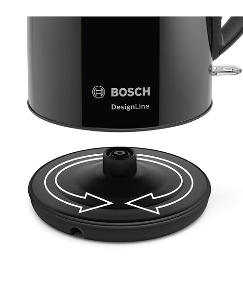 Bosch TWK3P423 elektrická konvice 1,7 l 2400 W Černá
