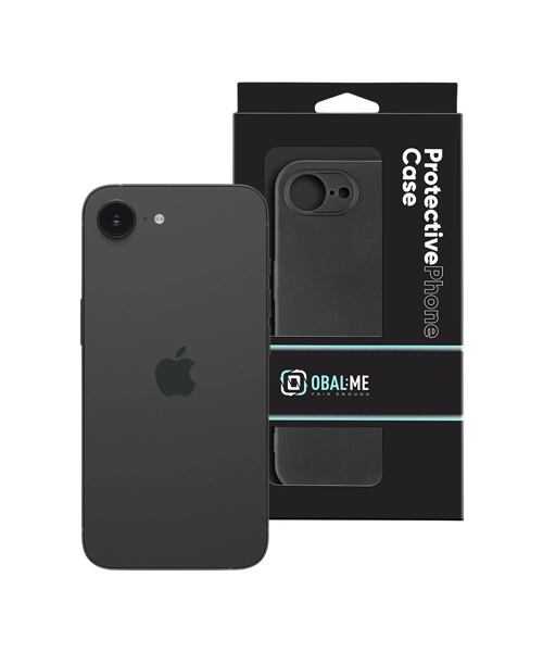 OBAL:ME Matte TPU Kryt pro Apple iPhone 16e Black