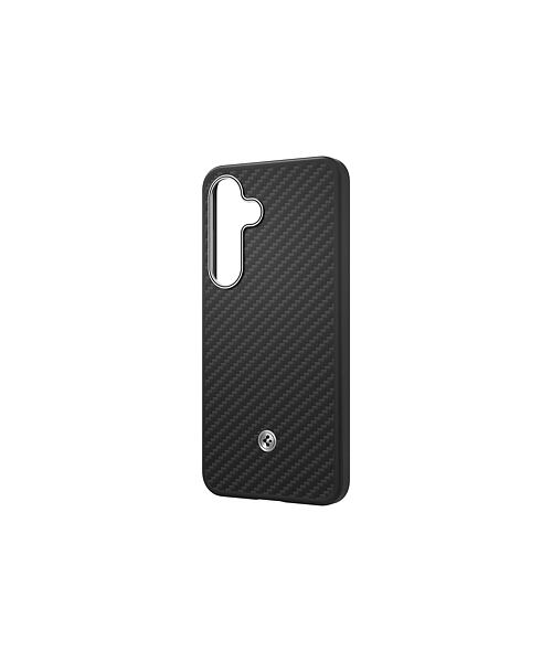 GP-FPS936PGA Samsung by Spigen Enzo Aramid Magnetický Kryt pro Galaxy S25+ Black Silver