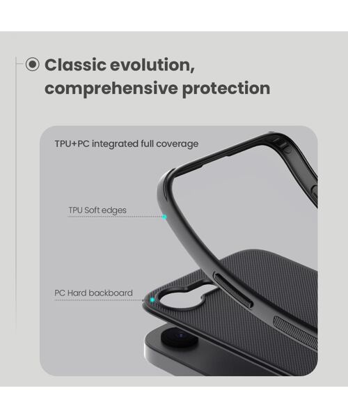 Nillkin Super Frosted PRO Zadní Kryt pro Apple iPhone 16e Blue