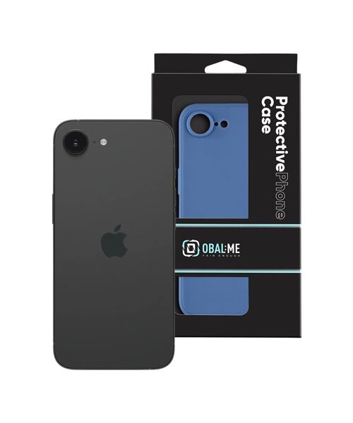 OBAL:ME Matte TPU Kryt pro Apple iPhone 16e Dark Blue