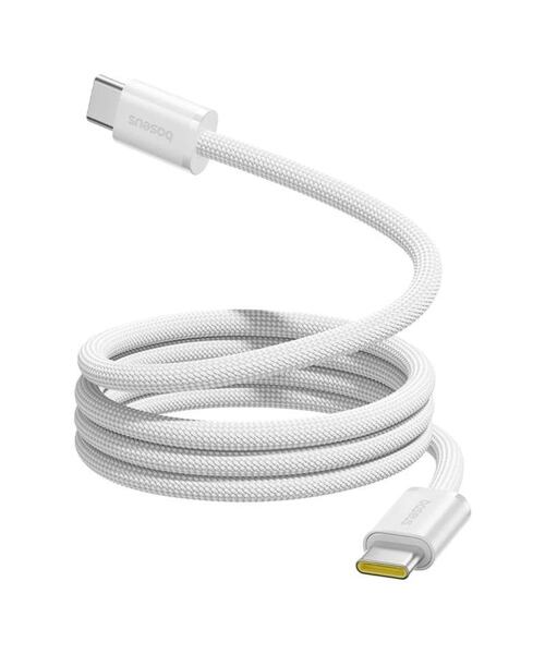 Baseus Dynamic 4 Pro Series Datový Kabel USB-C - USB-C 100W 1m Moon White