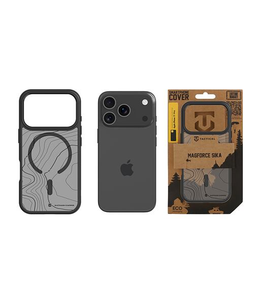 Tactical MagForce Hyperstealth Sika Kryt pro Apple iPhone 17 Pro Asphalt