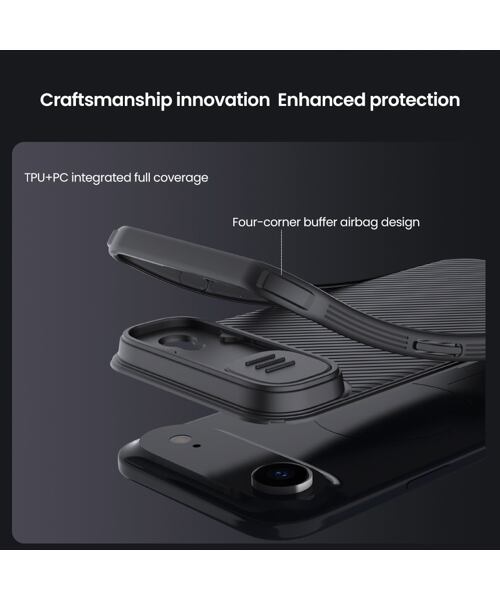 Nillkin CamShield PRO Zadní Kryt pro Apple iPhone Air Black