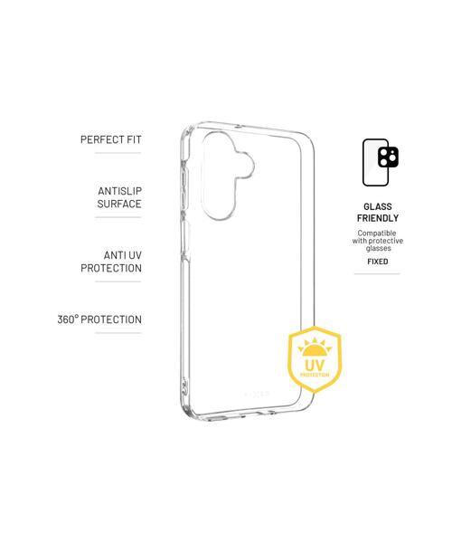 TPU gelový kryt FIXED Story AntiUV pro Samsung Galaxy A17 4G/5G, čirý