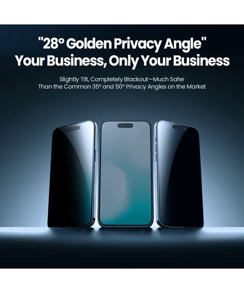 Nillkin Tvrzené Sklo 0.25mm Guardian 2.5D pro Apple iPhone 17 Pro Black (s aplikátorem)