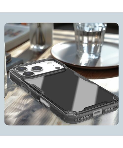 Nillkin Nature TPU PRO Kryt pro Apple iPhone 17 Pro Transparent Black