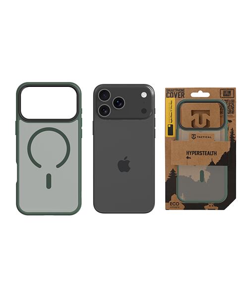 Tactical MagForce Hyperstealth Kryt pro Apple iPhone 17 Pro Max Forest Green