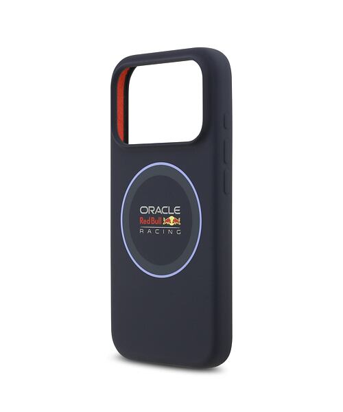 Red Bull Silicone Blue Ring MagSafe Zadní Kryt pro iPhone 17 Pro Navy