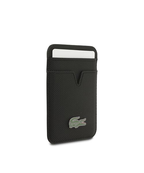 Lacoste Iconic Petit Pique MagSafe Zadní Kryt + Peněženka pro iPhone Air Black