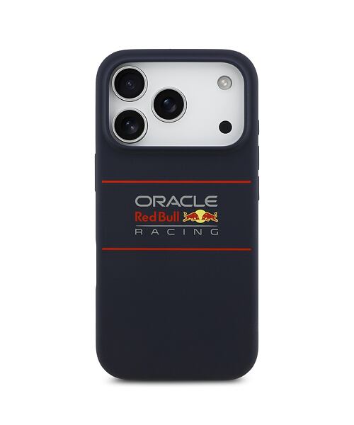 Red Bull Silicone Horizontal Logo MagSafe Zadní Kryt pro iPhone 17 Pro Navy