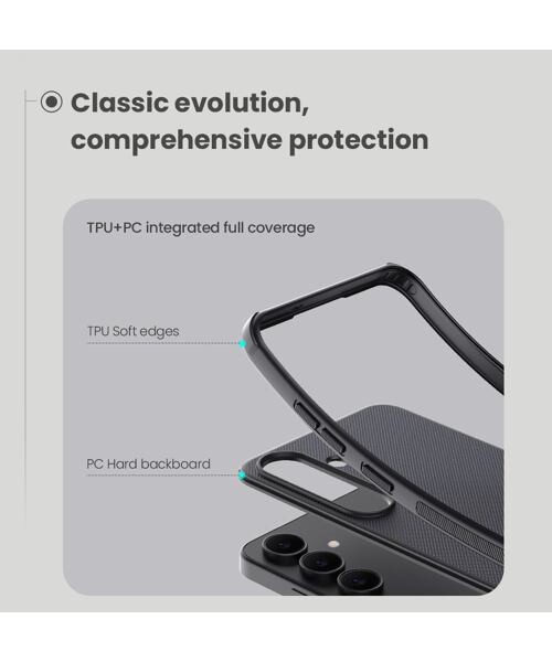 Nillkin Super Frosted PRO Magnetic Zadní Kryt pro Samsung Galaxy S25 FE Black