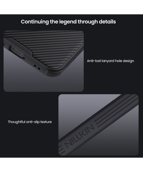 Nillkin CamShield PRO Magnetic Zadní Kryt pro Samsung Galaxy S25 FE Black