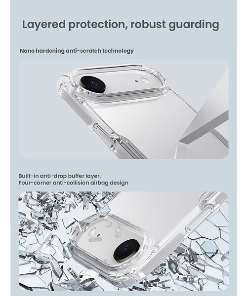 Nillkin Nature TPU PRO Kryt pro Apple iPhone Air Transparent Black