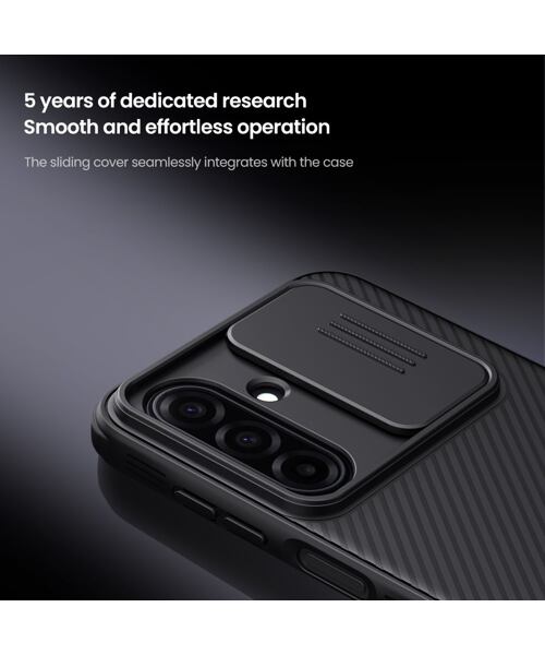 Nillkin CamShield PRO Zadní Kryt pro Samsung Galaxy A17 5G Black