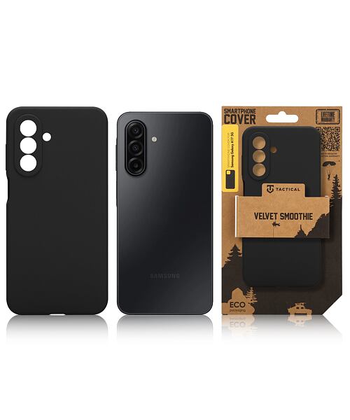 Tactical Velvet Smoothie Kryt pro Samsung Galaxy A17 4G/5G Asphalt