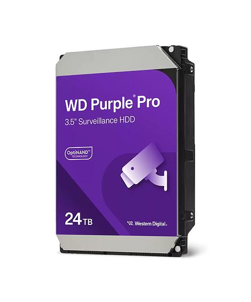 HDD 24TB Western Digital WD241PURP Purple Pro