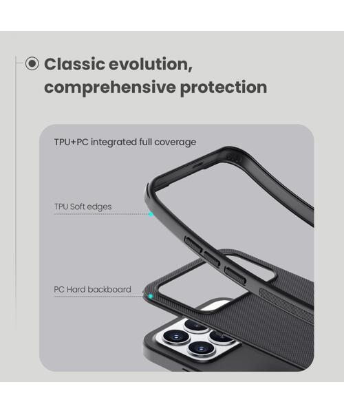 Nillkin Super Frosted PRO Zadní Kryt pro Poco F8 Pro Black