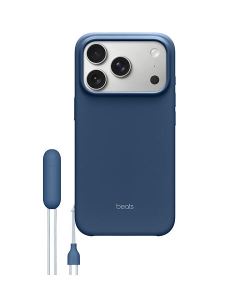 Apple Beats iPhone 17 Pro Kickst.Case/MS+Cam.C-Bedr.Blue