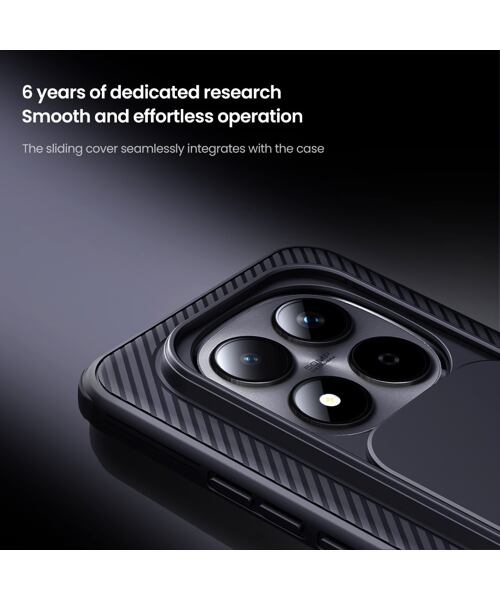 Nillkin CamShield PRO Zadní Kryt pro Xiaomi Redmi Note 15 Pro+ 5G Black