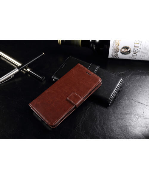 Kožený flipcase pro Xiaomi Redmi Note 5 (OEM)