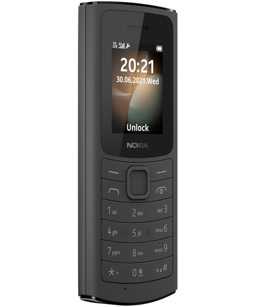 Nokia 110 4G Dual SIM Black