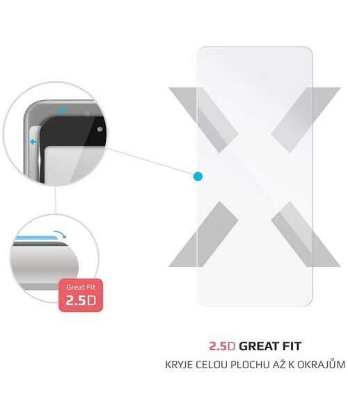 FIXED Ochranné tvrzené sklo pro Xiaomi Redmi Note 11S, čiré