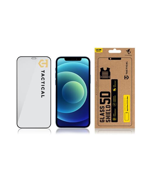 Tactical Glass Shield 5D sklo pro Apple iPhone 12/12 Pro Black