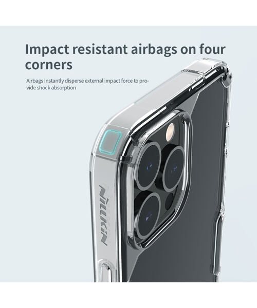 Nillkin Nature TPU PRO Kryt pro Apple iPhone 13 Pro Transparent