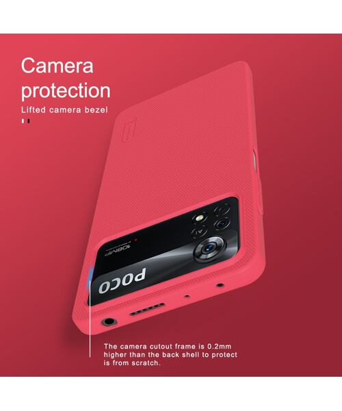 Nillkin Super Frosted Kryt pro Poco X4 Pro 5G