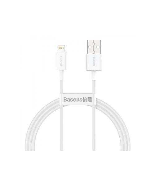 Baseus CALYS-A02 Superior Fast Charging Kabel Lightning 2.4A 1m White