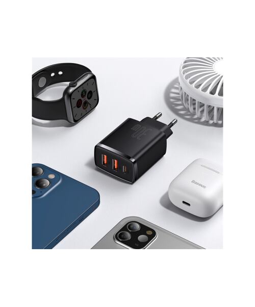 Baseus CCXJ-E01 Compact Quick Nabíječka USB-C 30W Black