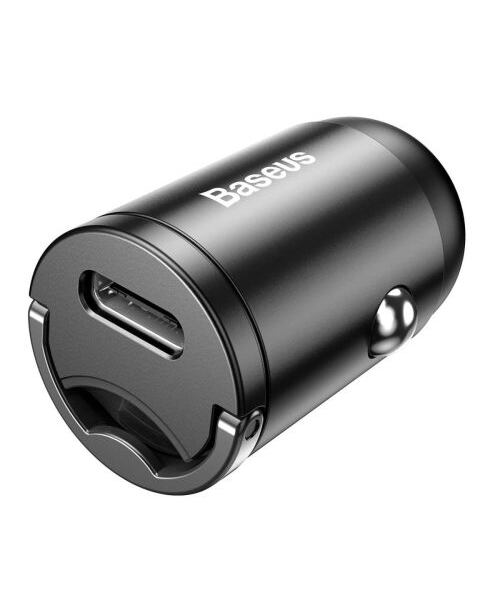 Baseus VCHX-B0G Tiny Star Quick Charge Nabíječka do Auta USB-C 30W Gray