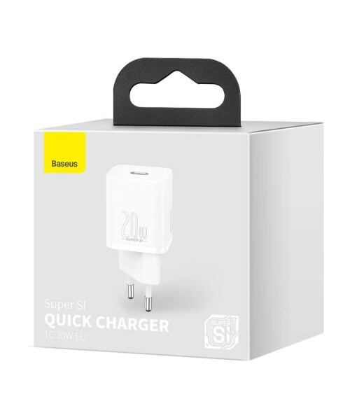Baseus CCSUP-B02 Super Si Quick Nabíječka USB-C 20W White
